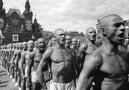 парад физкультурников
